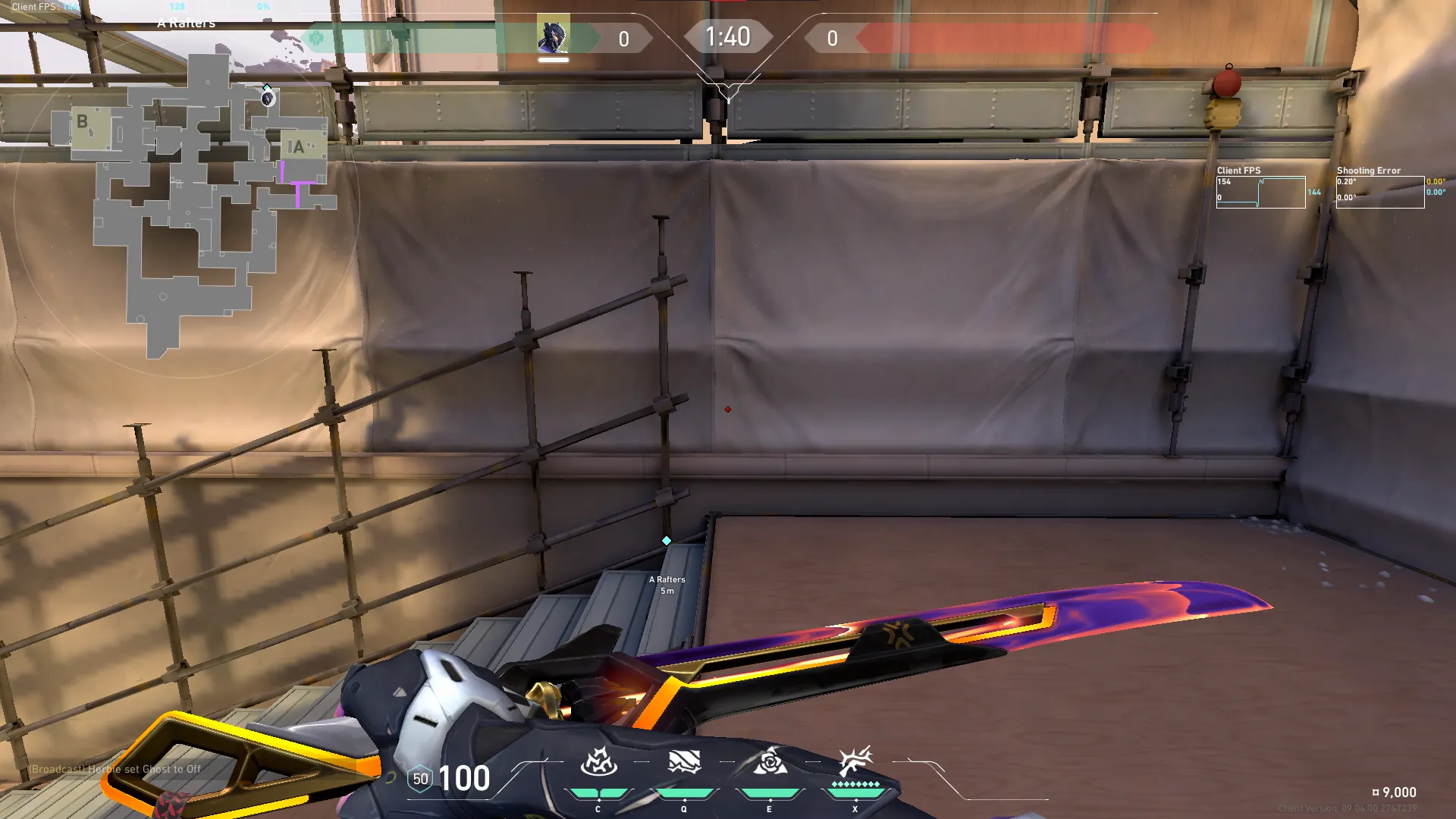 Vyse Razorvine Retake Lineup From A Rafters — Vyse lineup on Ascent