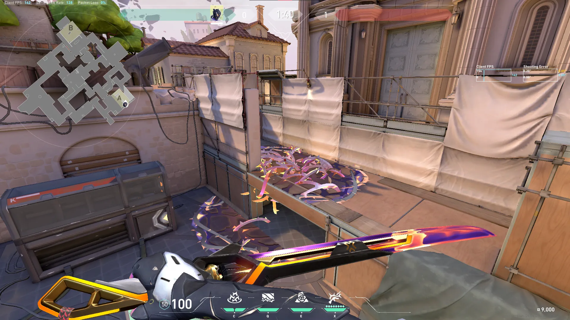 Vyse Razorvine on Ascent Attack Site A — step 3 of 3: Result
