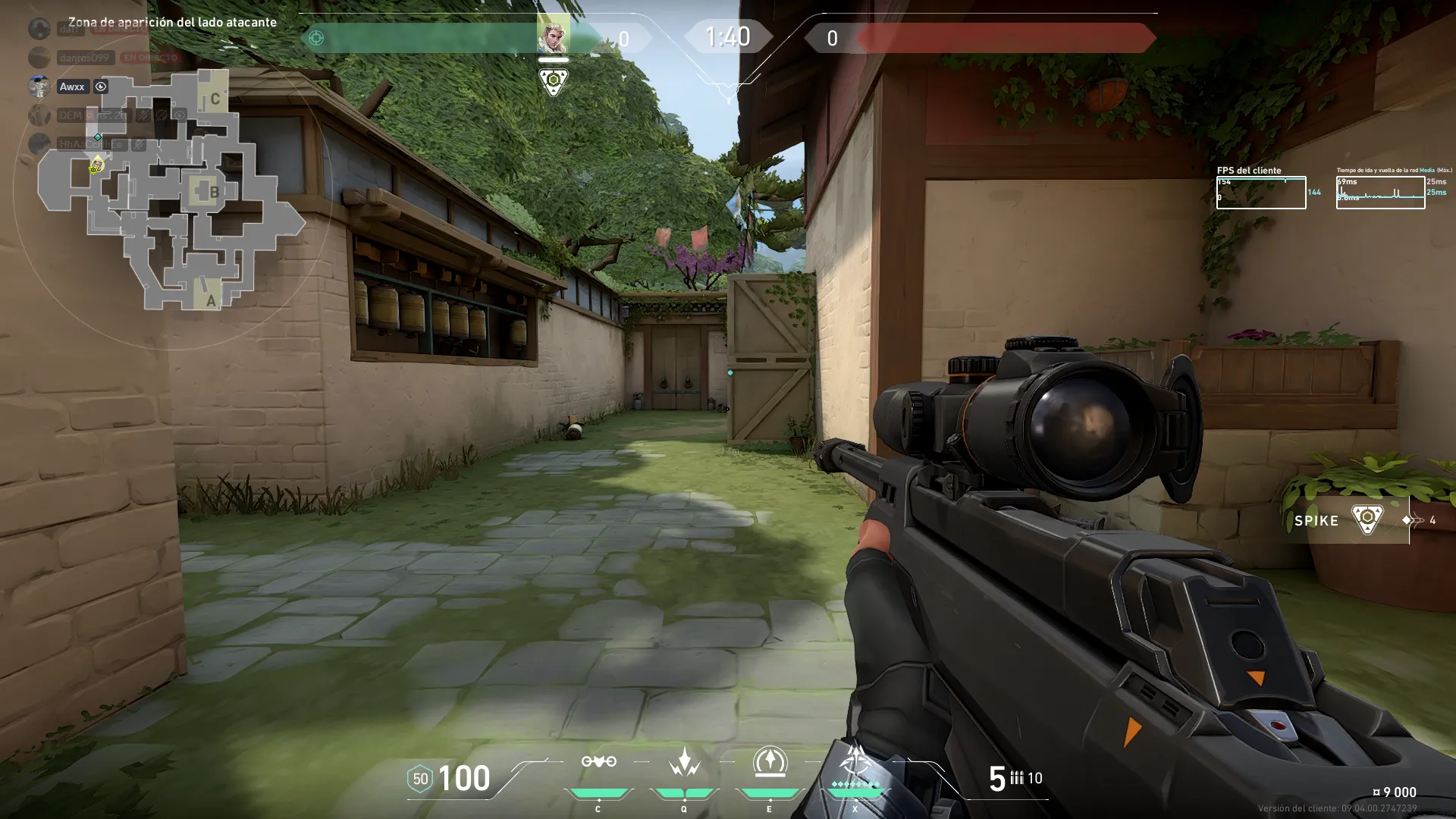 From Lobby C to Fake in Site A — Sova lineup on Haven