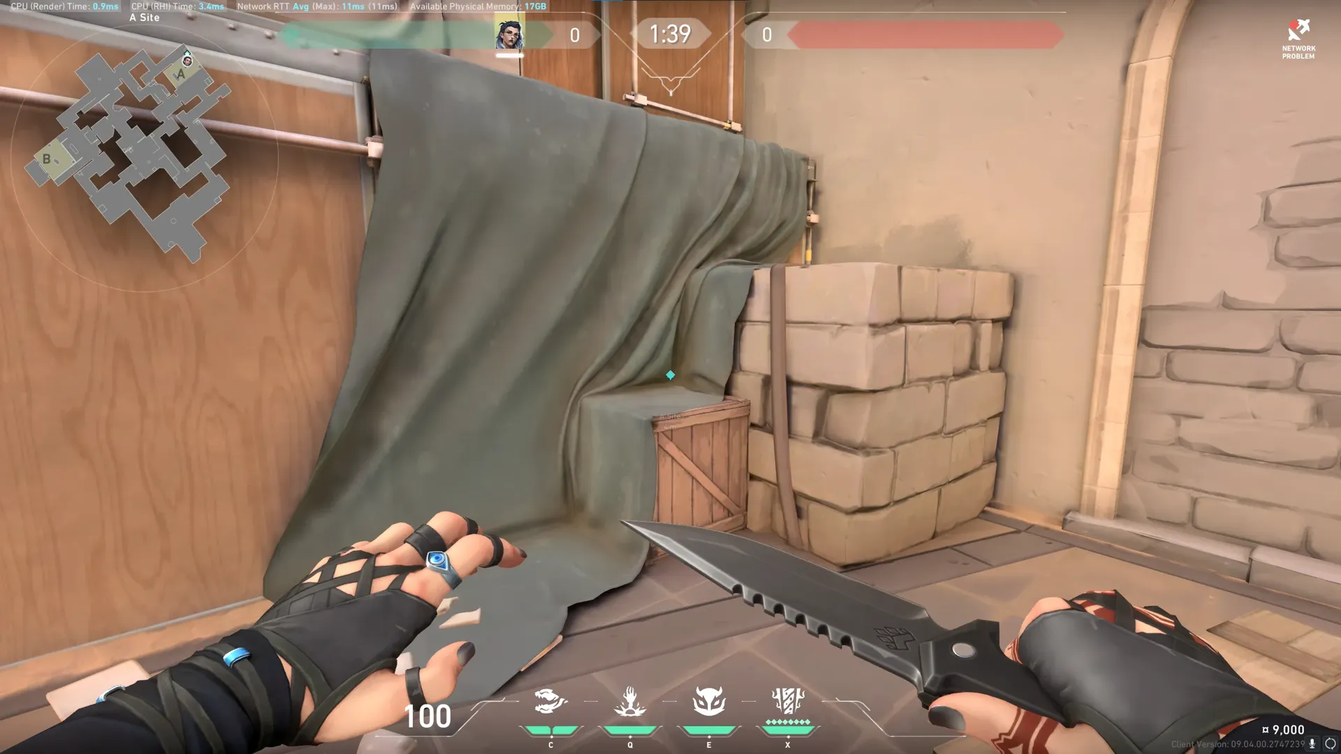 Fade Haunt on Ascent Defense Site A — step 1 of 4: Position — where to stand