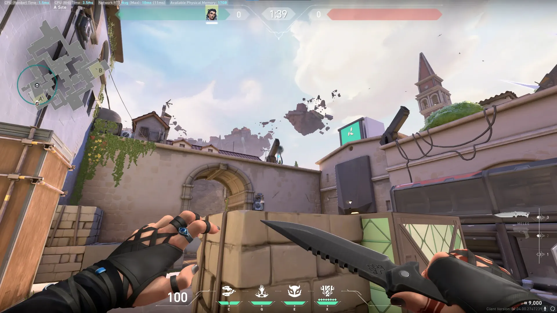 Fade Haunt on Ascent Defense Site A — step 3 of 4: Aim — line up the shot
