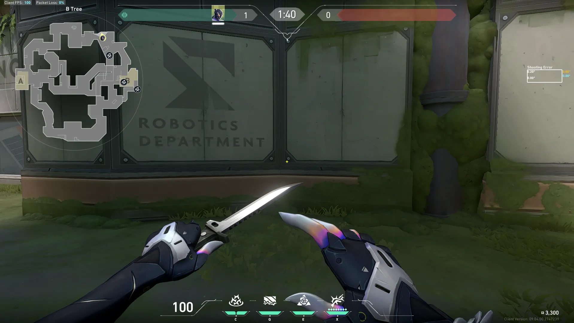 Vyse Fracture B Mid Site/dice Anti-peek — Vyse lineup on Fracture