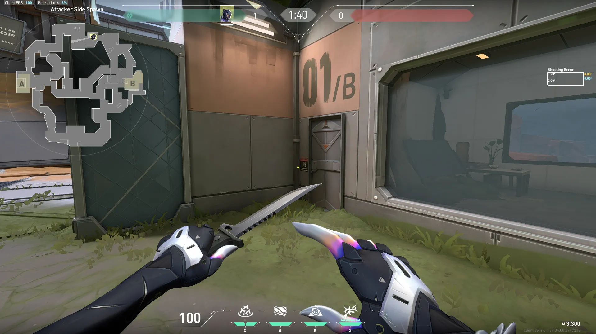 Vyse Fracture B Mid Site/dice Anti-peek — Vyse lineup on Fracture