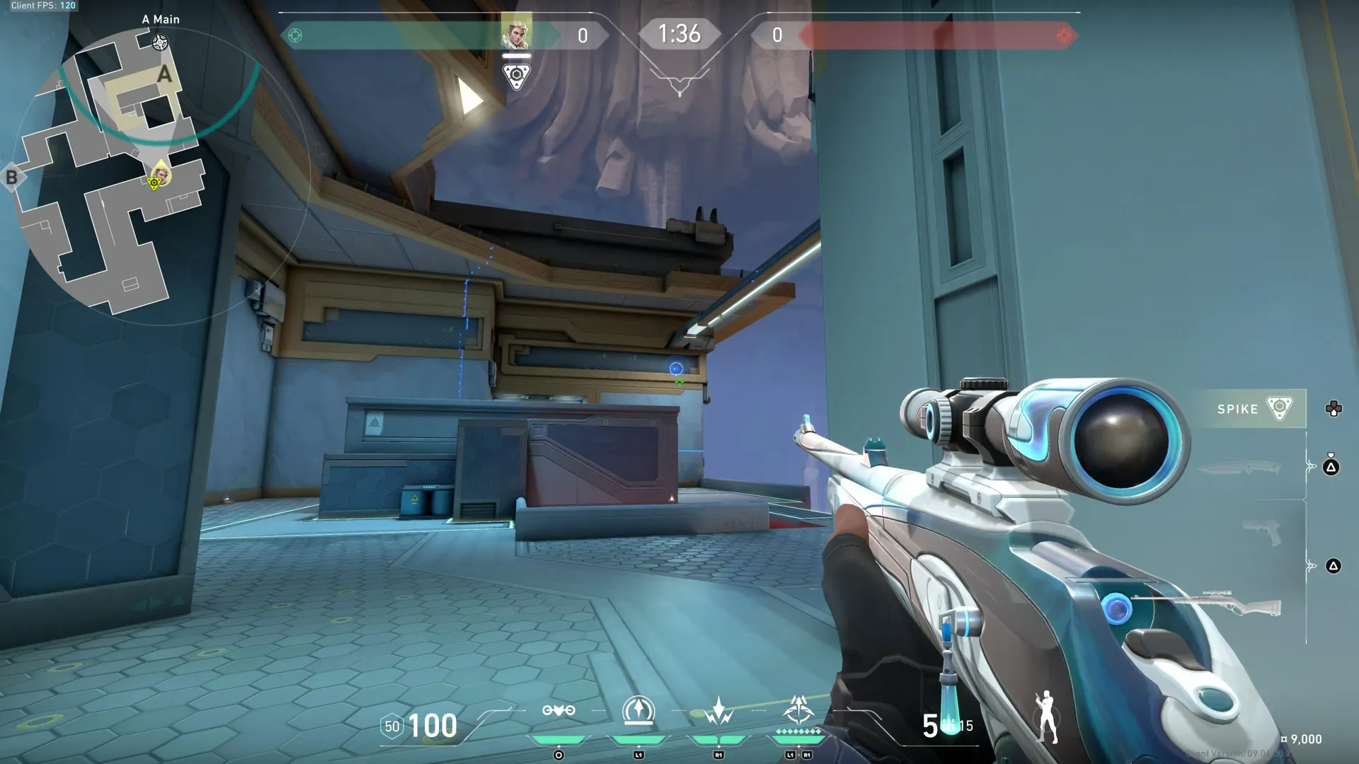 Sova Recon Bolt on Abyss Attack Site A — step 3 of 3: Result