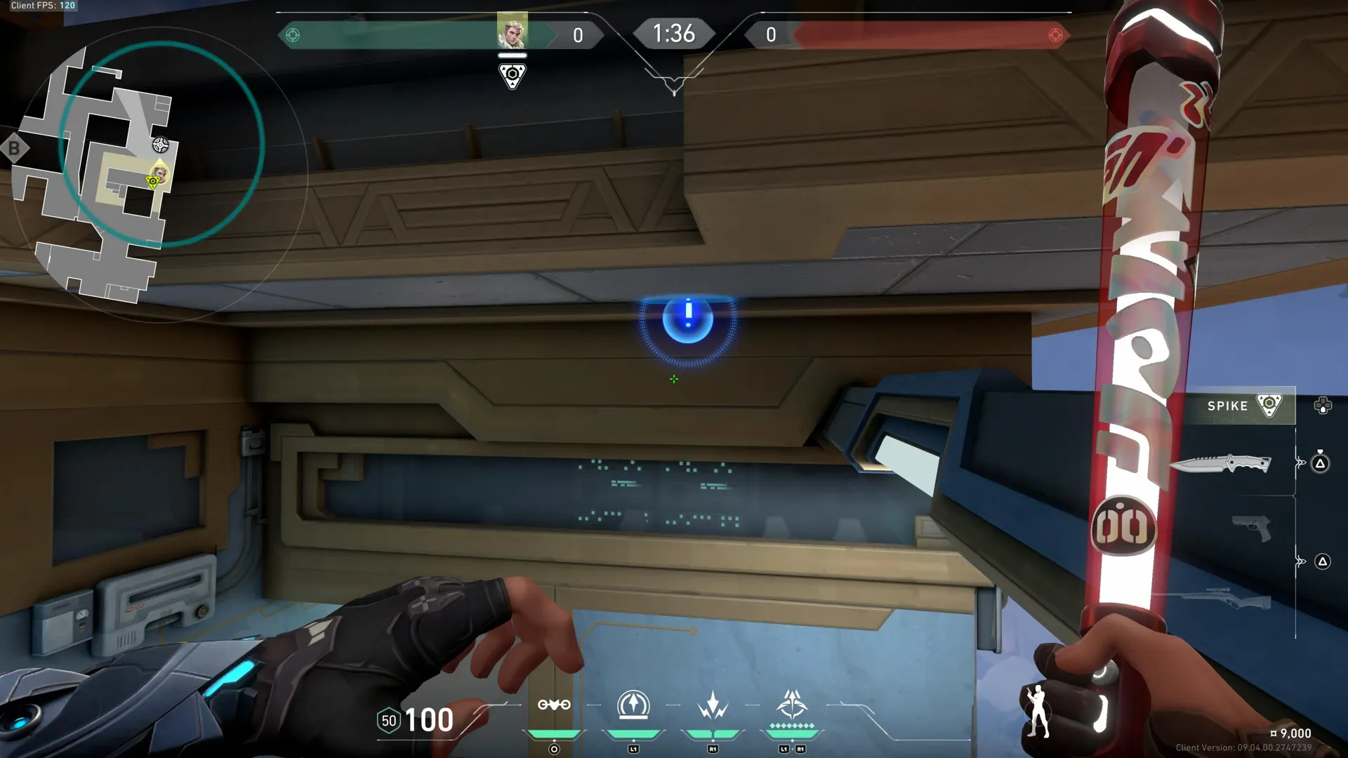 Sova Recon Bolt on Abyss Attack Site A — step 3 of 3: Result