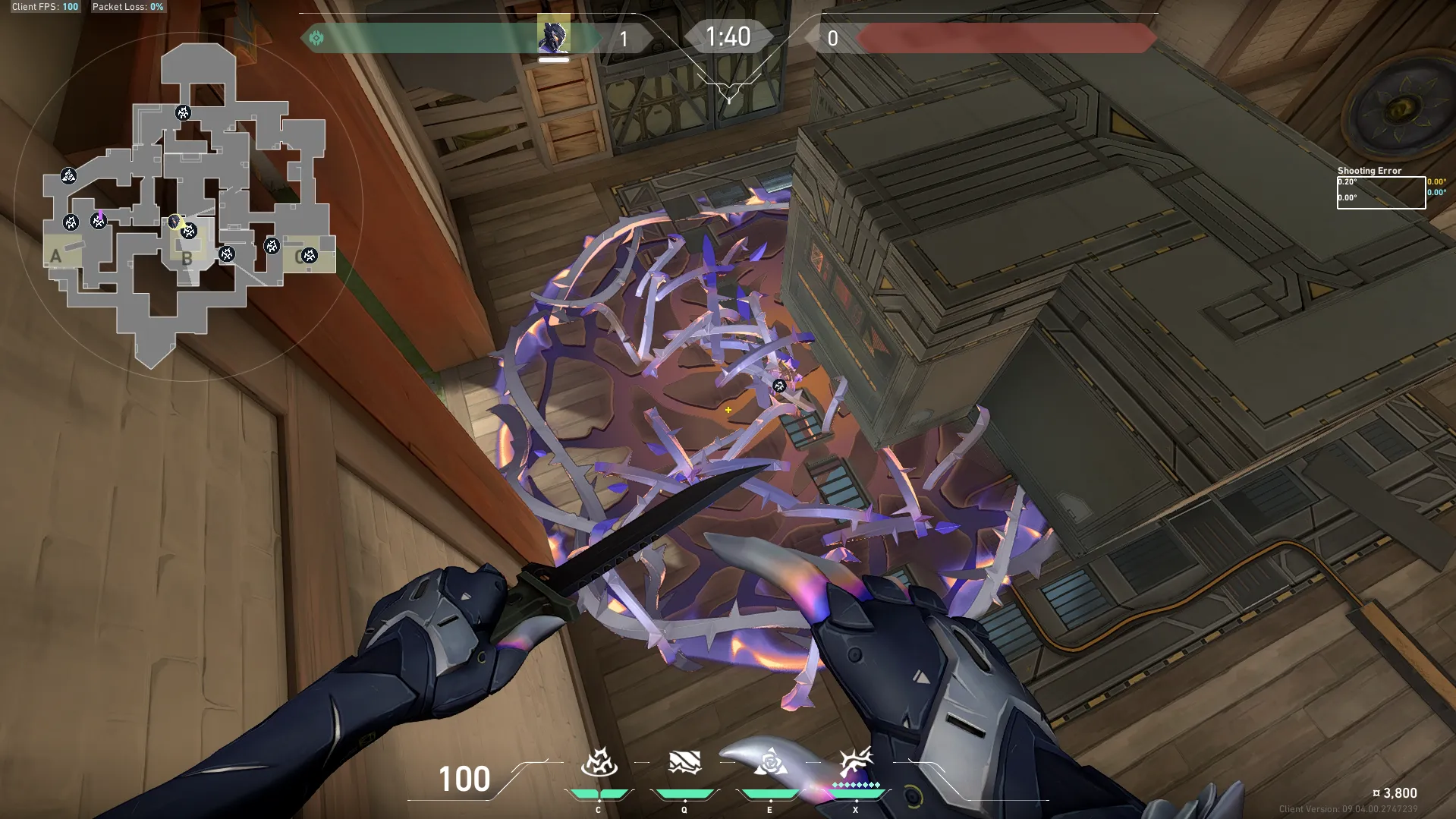 Vyse Razorvine on Haven Attack Site B — step 3 of 3: Result