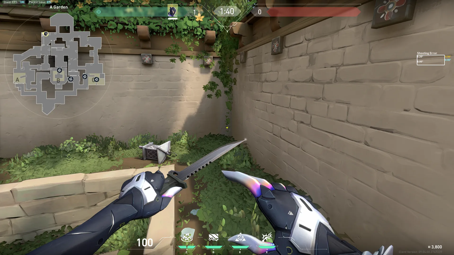 Vyse Haven A Mid Site Anti-peek — Vyse lineup on Haven