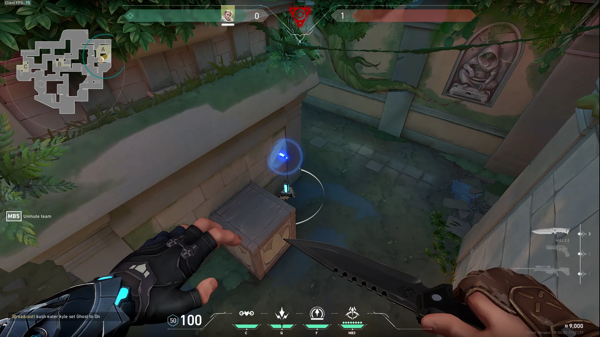 Sova Shock Bolt on Lotus Attack Site A — step 4 of 4: Result