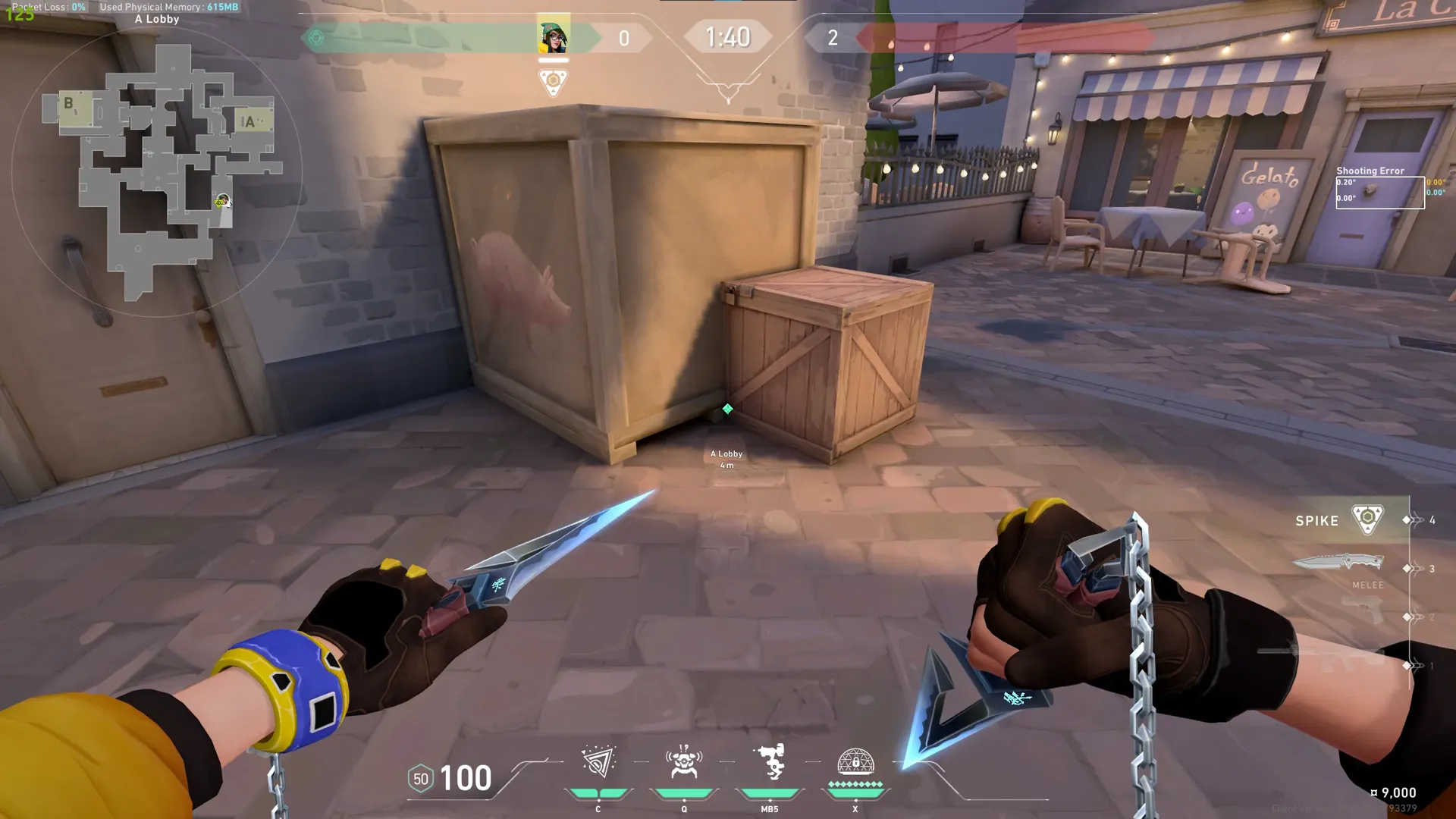 Killjoy Nanoswarm on Ascent Attack Site A — step 1 of 3: Position — where to stand