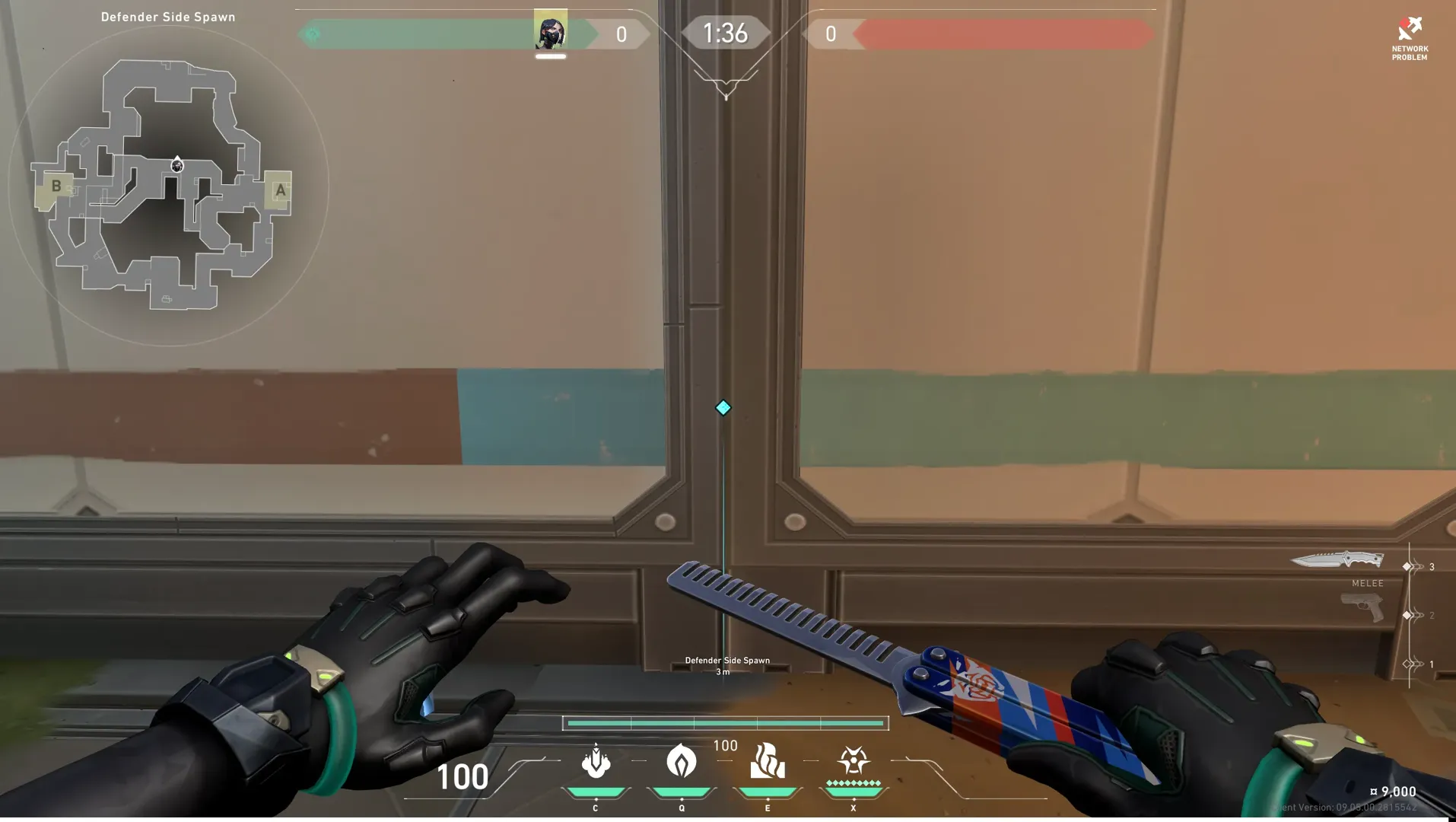 Viper Toxic Screen on Fracture Defense Site A — step 1 of 6: Position — where to stand
