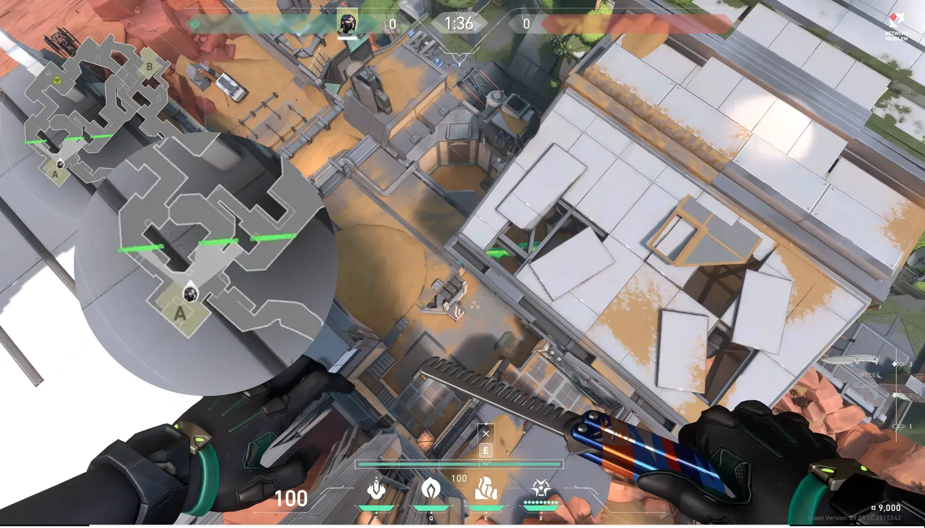 Viper Toxic Screen on Fracture Defense Site A — step 3 of 6: Aim — line up the shot