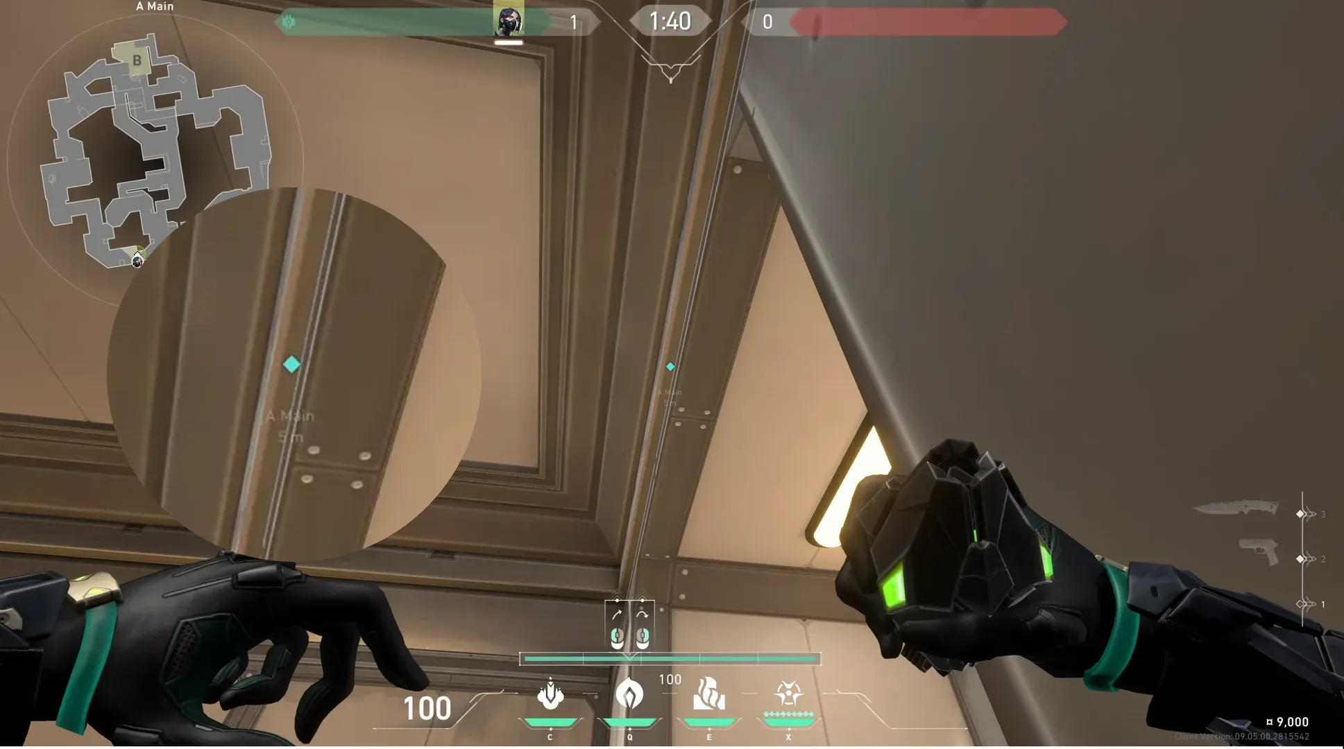 Viper Toxic Screen on Fracture Defense Site A — step 5 of 6: Aim — line up the shot