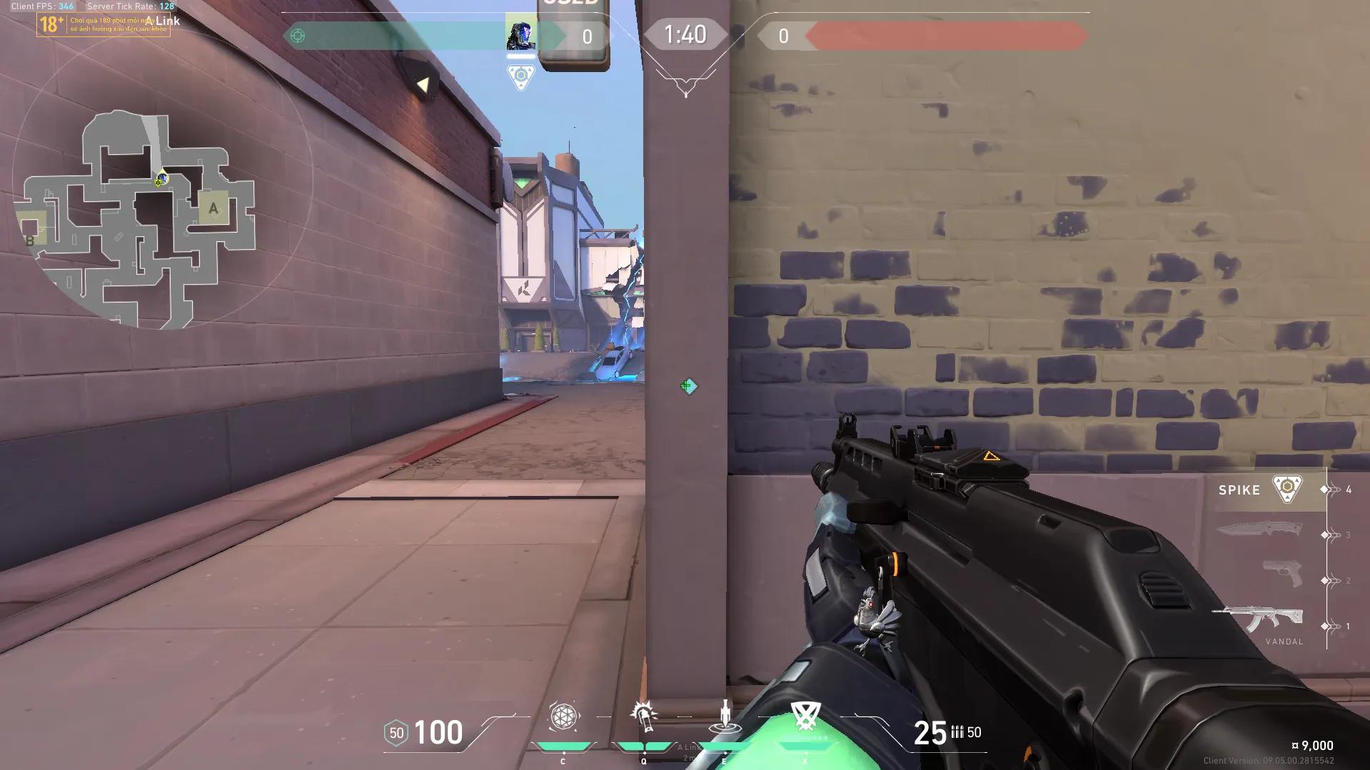Gekko Mosh Pit on Sunset Defense Site A — step 1 of 3: Position — where to stand
