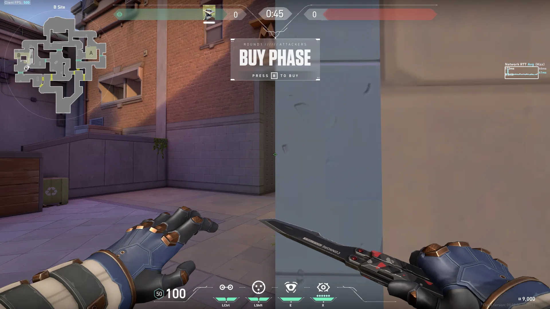 Cypher Cyber Cage on Sunset Defense Site B — step 1 of 3: Position — where to stand