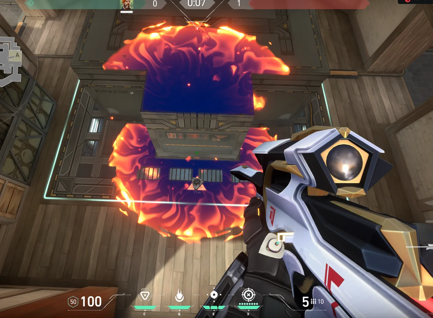 Brimstone Incendiary on Haven Defense Site B — step 3 of 3: Result
