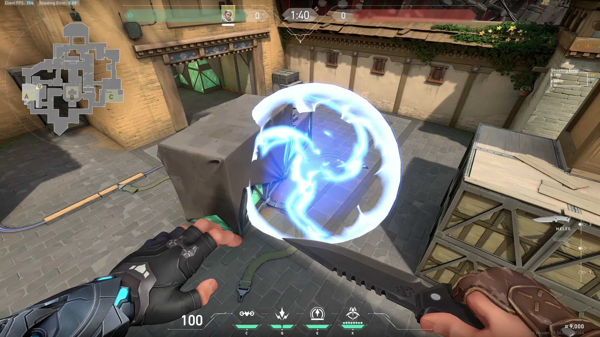 Sova Shock Bolt on Haven Defense Site A — step 4 of 4: Result
