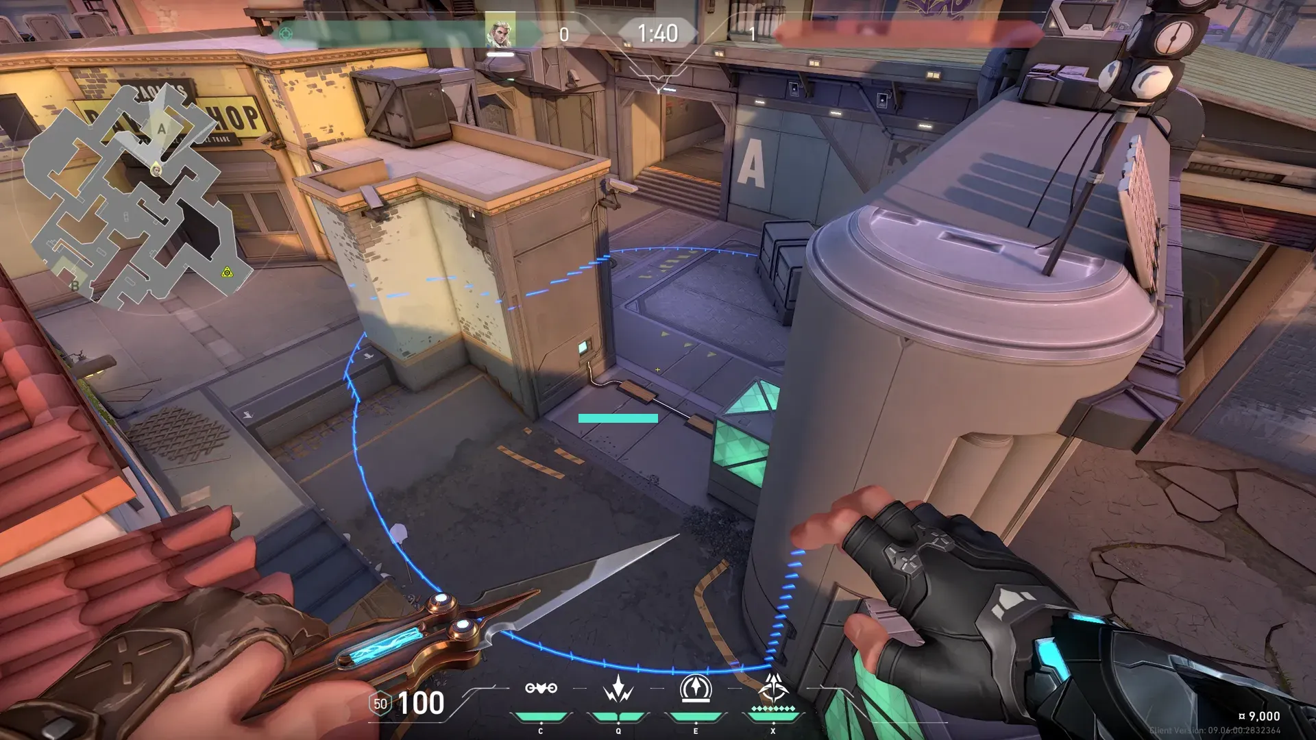 Sova Recon Bolt on Sunset Attack Site A — step 3 of 3: Result