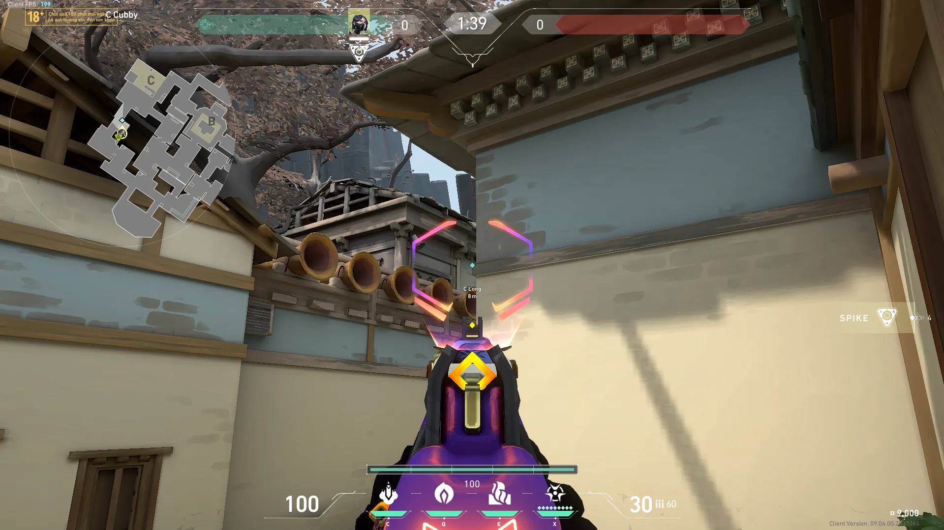 Viper Snake Bite on Haven Attack Site C — step 2 of 4: Aim — line up the shot
