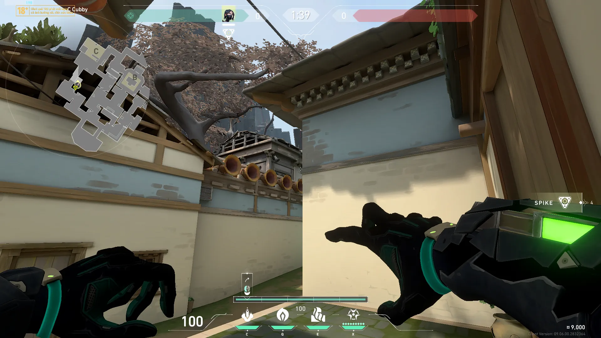 Viper Snake Bite on Haven Attack Site C — step 3 of 4: Aim — line up the shot