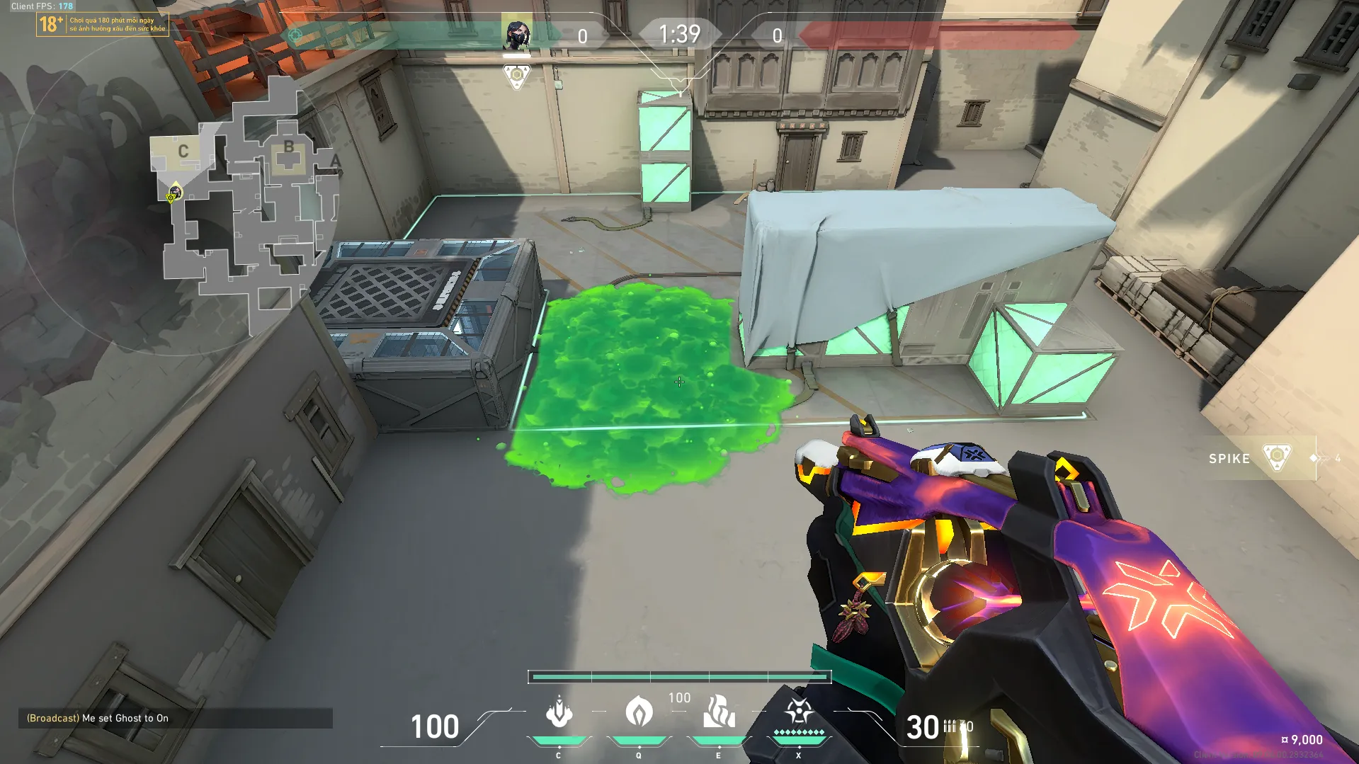 Viper Snake Bite on Haven Attack Site C — step 4 of 4: Result