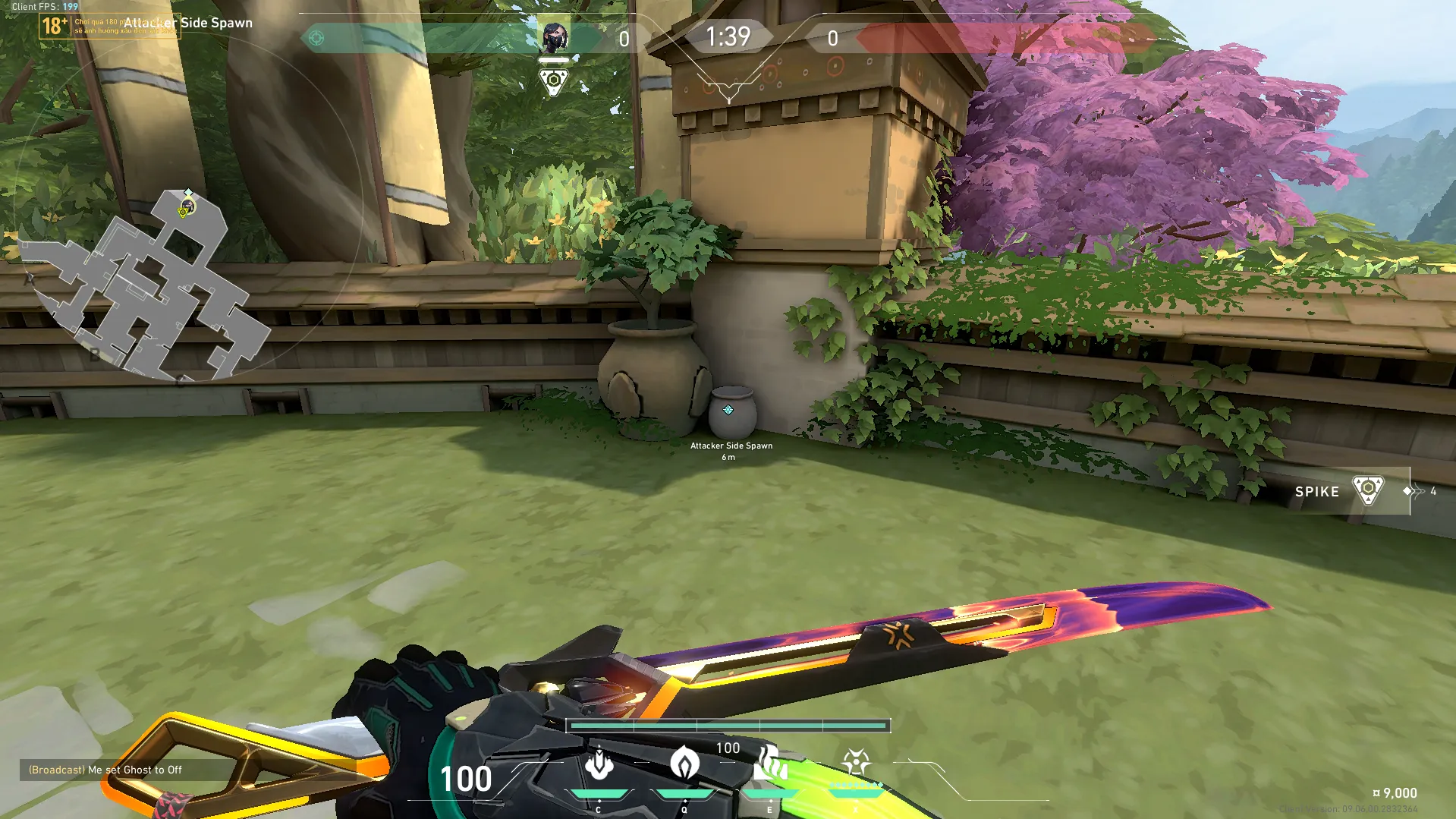 Viper Snake Bite on Haven Attack Site B — step 1 of 4: Position — where to stand