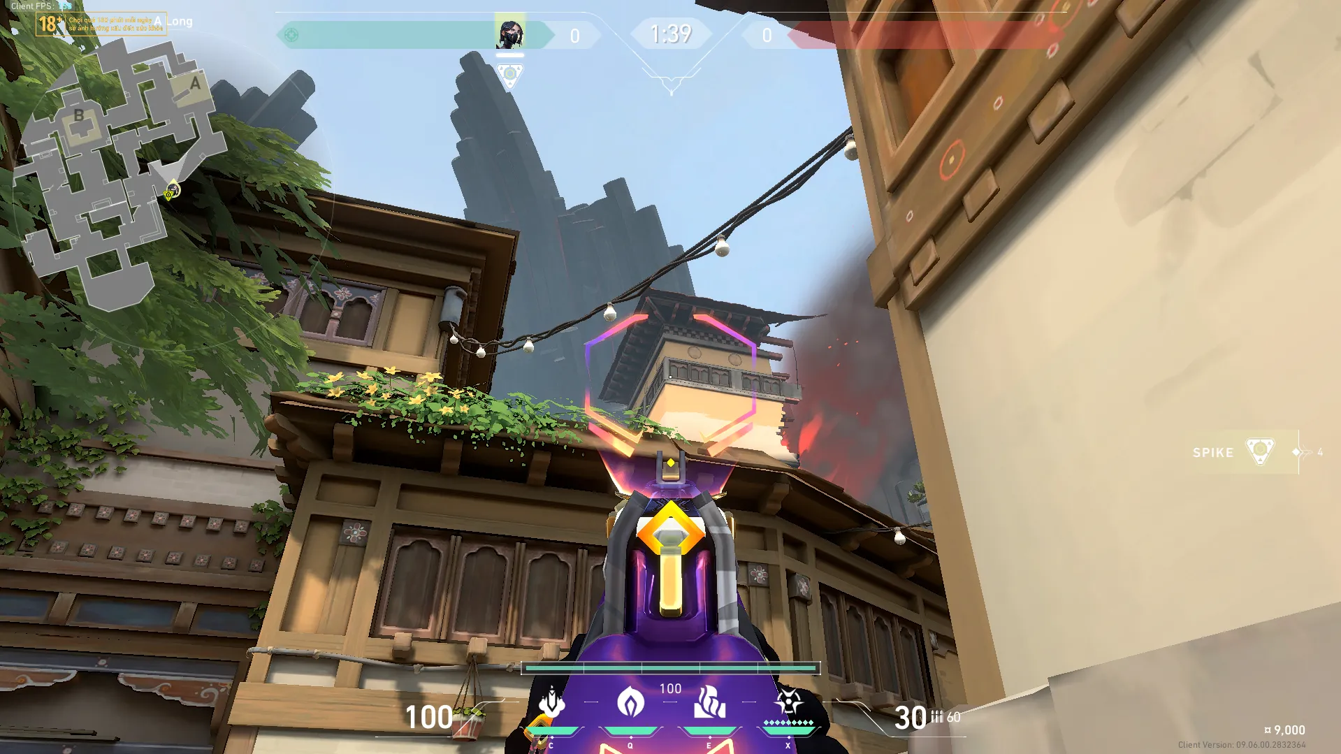 Viper Snake Bite on Haven Attack Site A — step 2 of 4: Aim — line up the shot