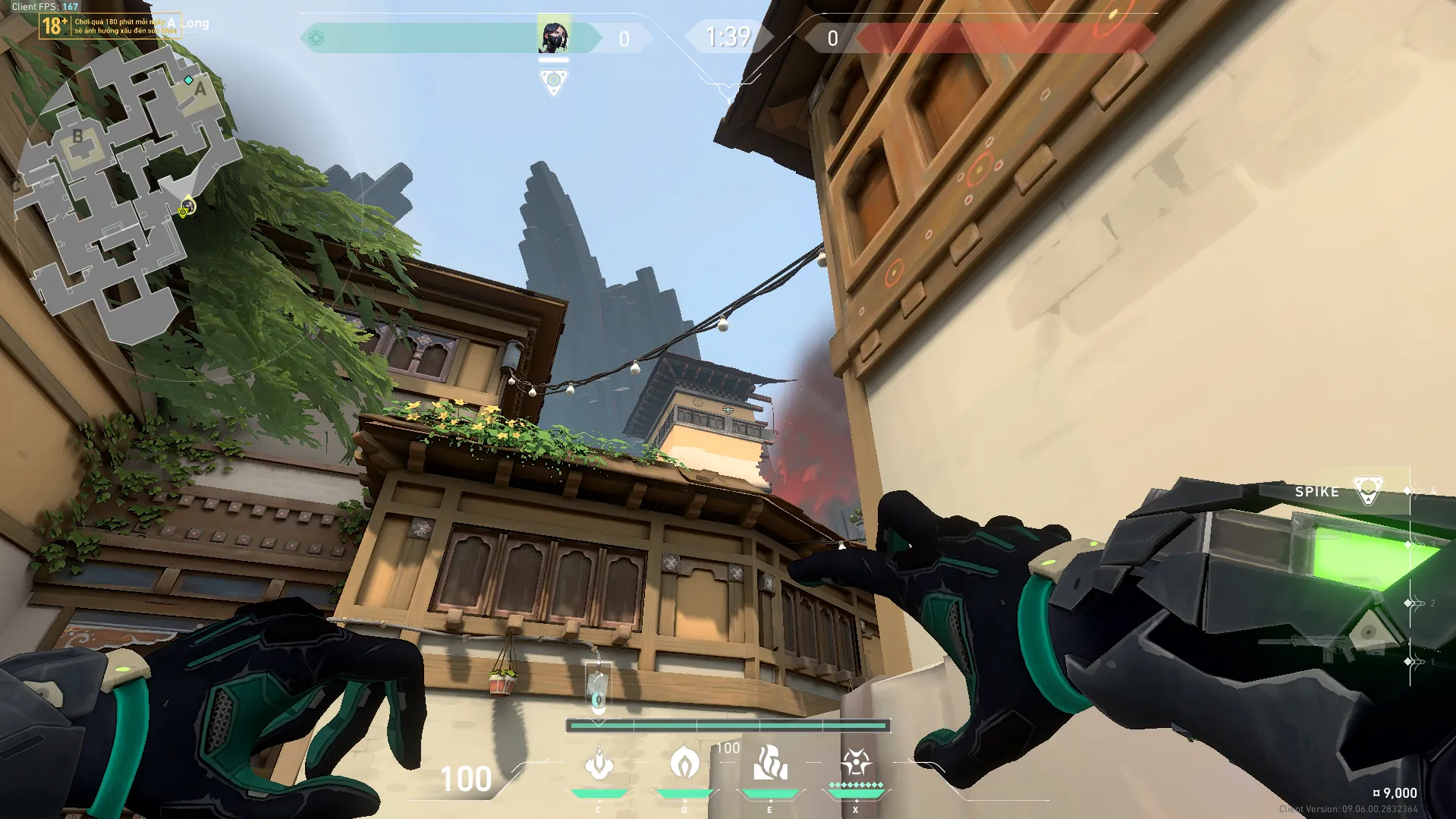 Viper Snake Bite on Haven Attack Site A — step 3 of 4: Aim — line up the shot