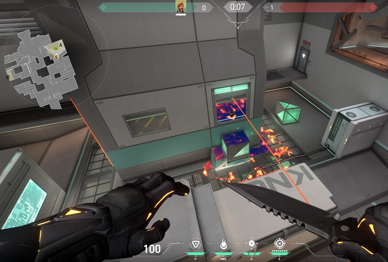 Brimstone Incendiary on Icebox Defense Site A — step 3 of 3: Result