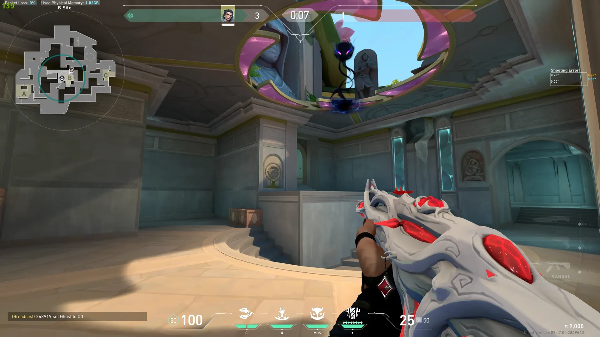 Fade Haunt on Lotus Defense Site B — step 3 of 3: Result