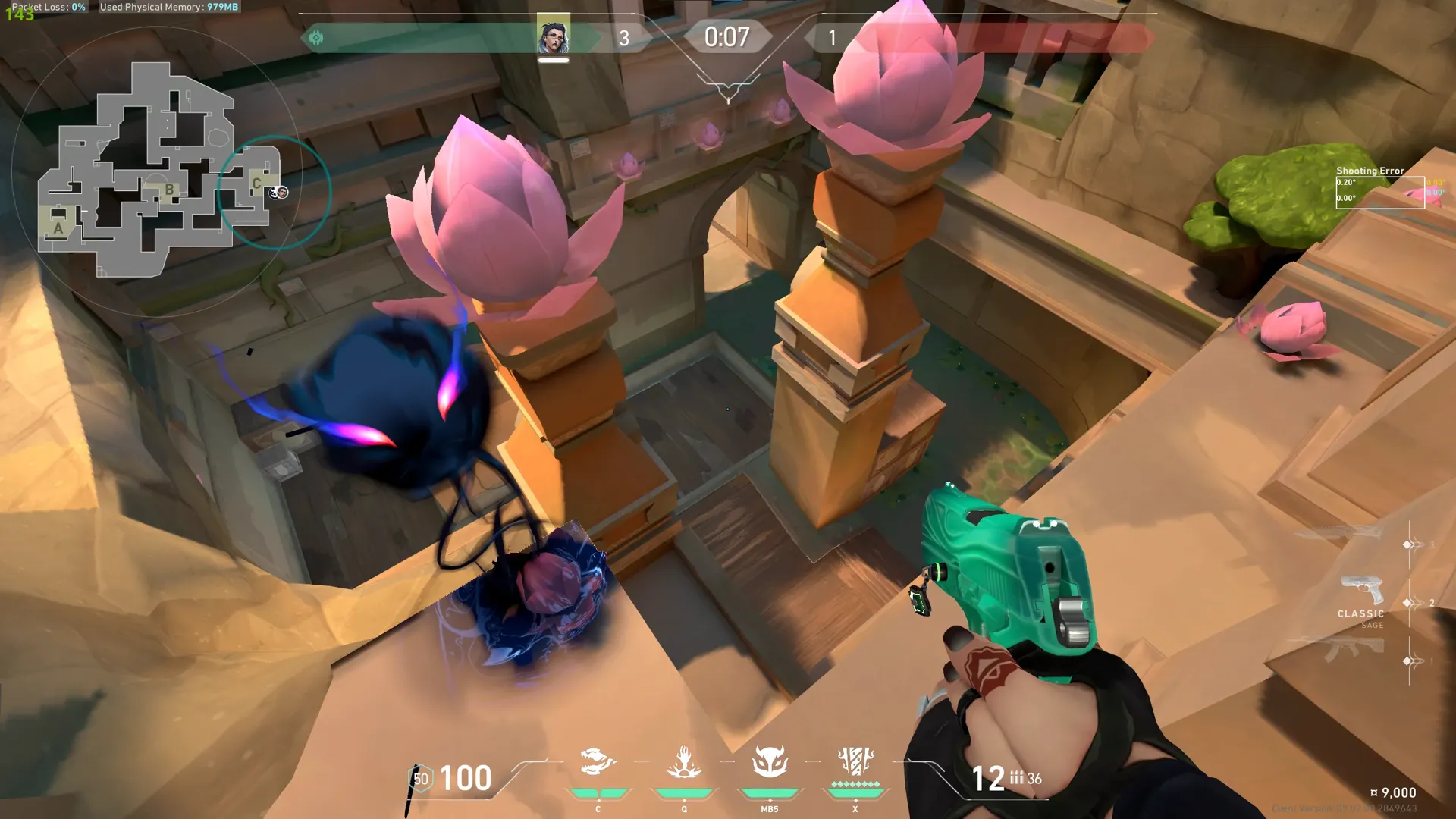 Fade Haunt on Lotus Defense Site C — step 3 of 3: Result