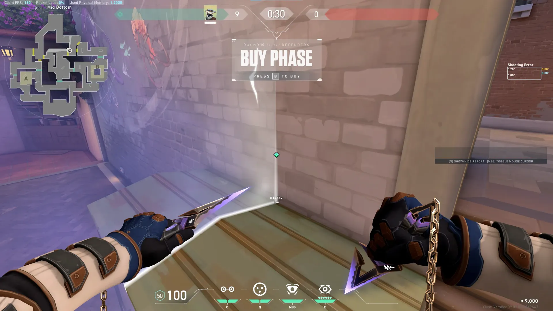 Cypher Spycam on Sunset Attack Mid — step 1 of 3: Position — where to stand