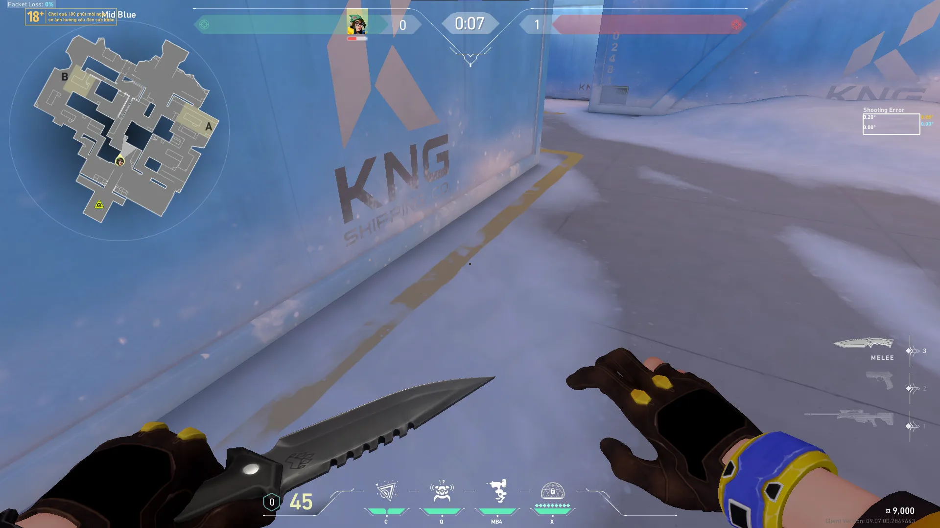 Icebox | Killjoy Mid Boiler Lineup — Killjoy lineup on Icebox