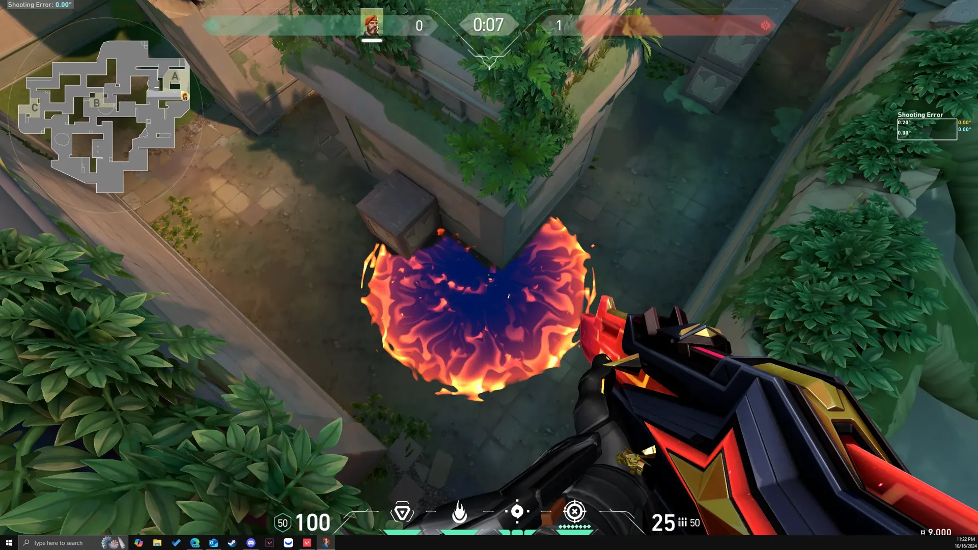Brimstone Incendiary on Lotus Attack Site A — step 3 of 3: Result