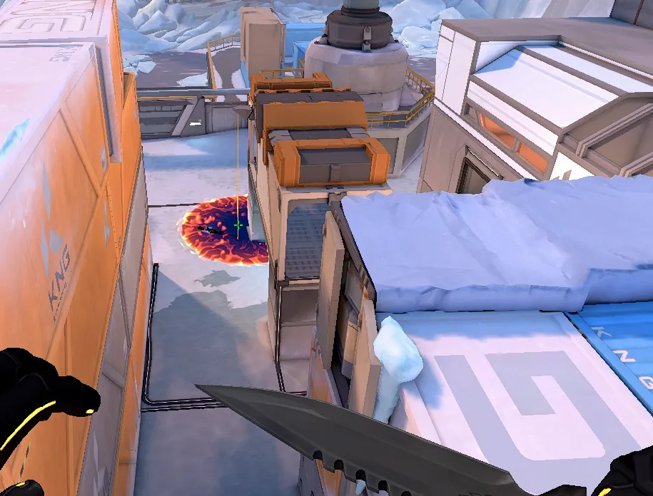 Brimstone Incendiary on Icebox Defense Site B — step 3 of 3: Result