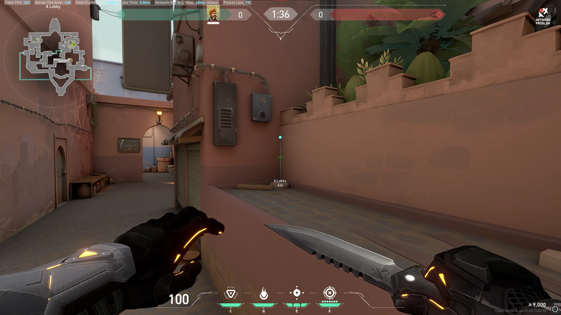 Brimstone Incendiary on Bind Attack Site A — step 1 of 3: Position — where to stand