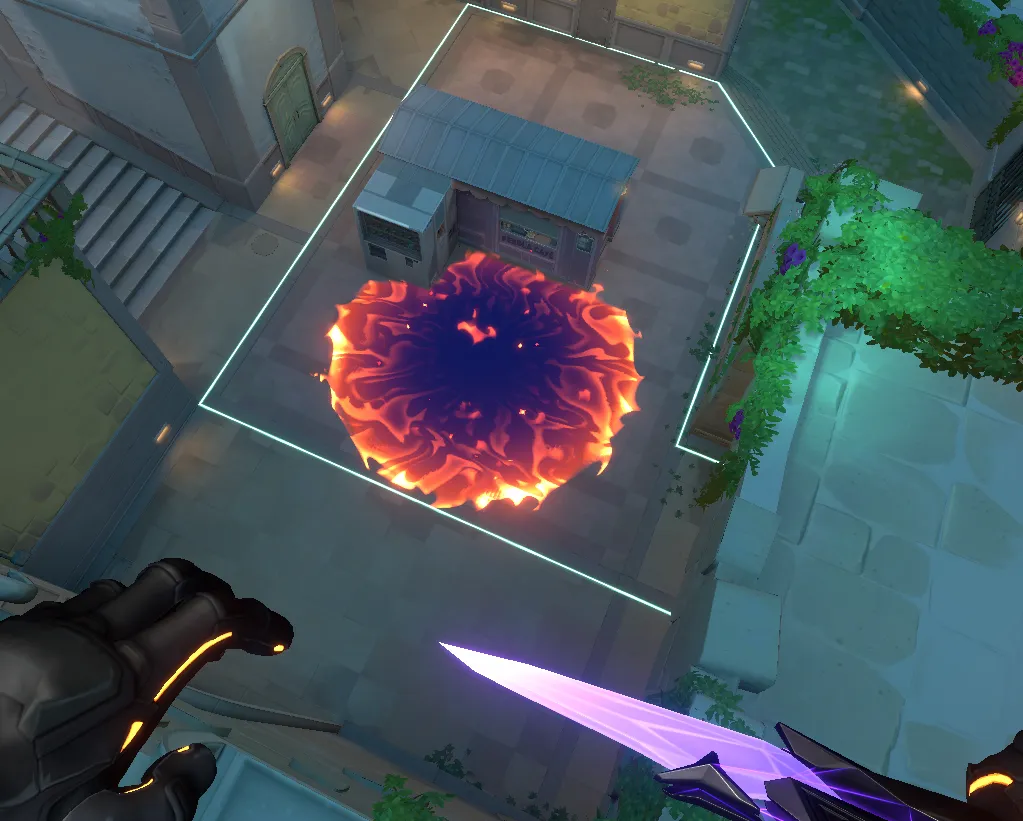 Brimstone Incendiary on Pearl Defense Site A — step 4 of 4: Result