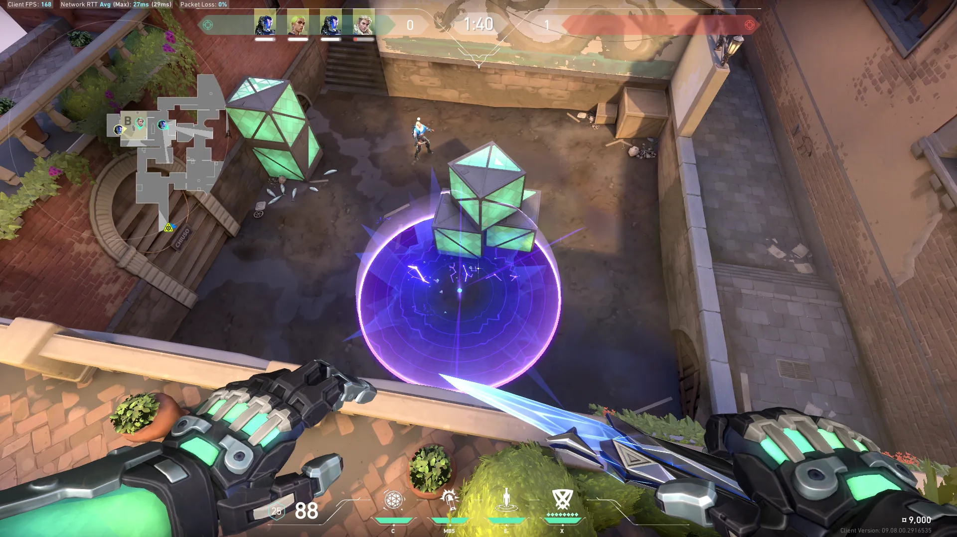 KAY/O Frag_Ment on Ascent Attack Site B — step 4 of 4: Result