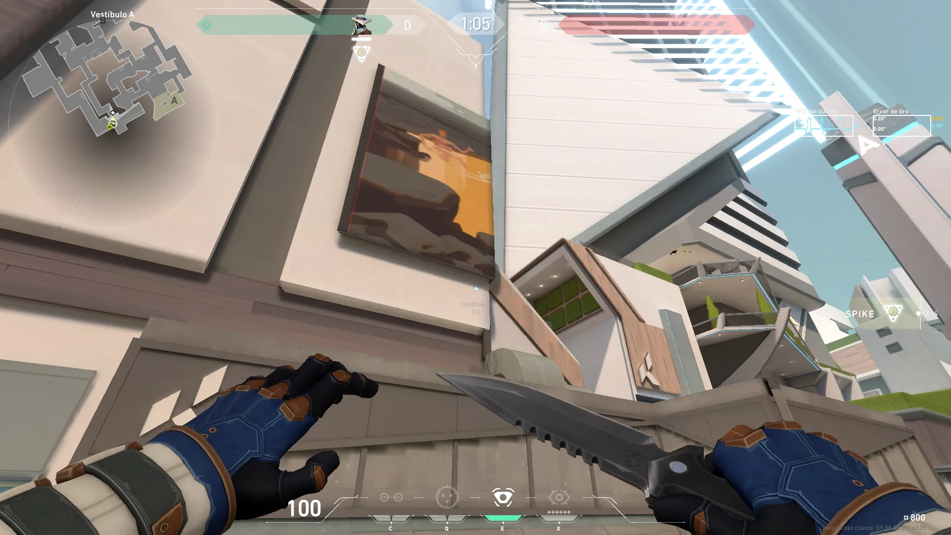 Cypher Spycam on Split Attack Site A — step 2 of 3: Aim — line up the shot
