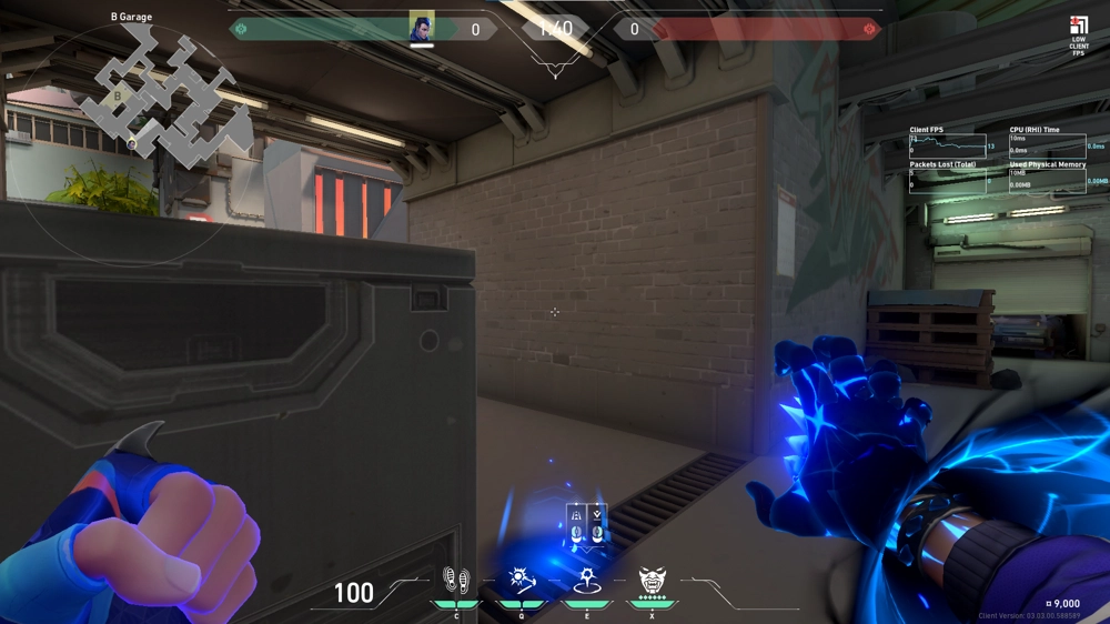 Yoru Gatecrash on Split Attack Site B — step 1 of 2: Position — where to stand