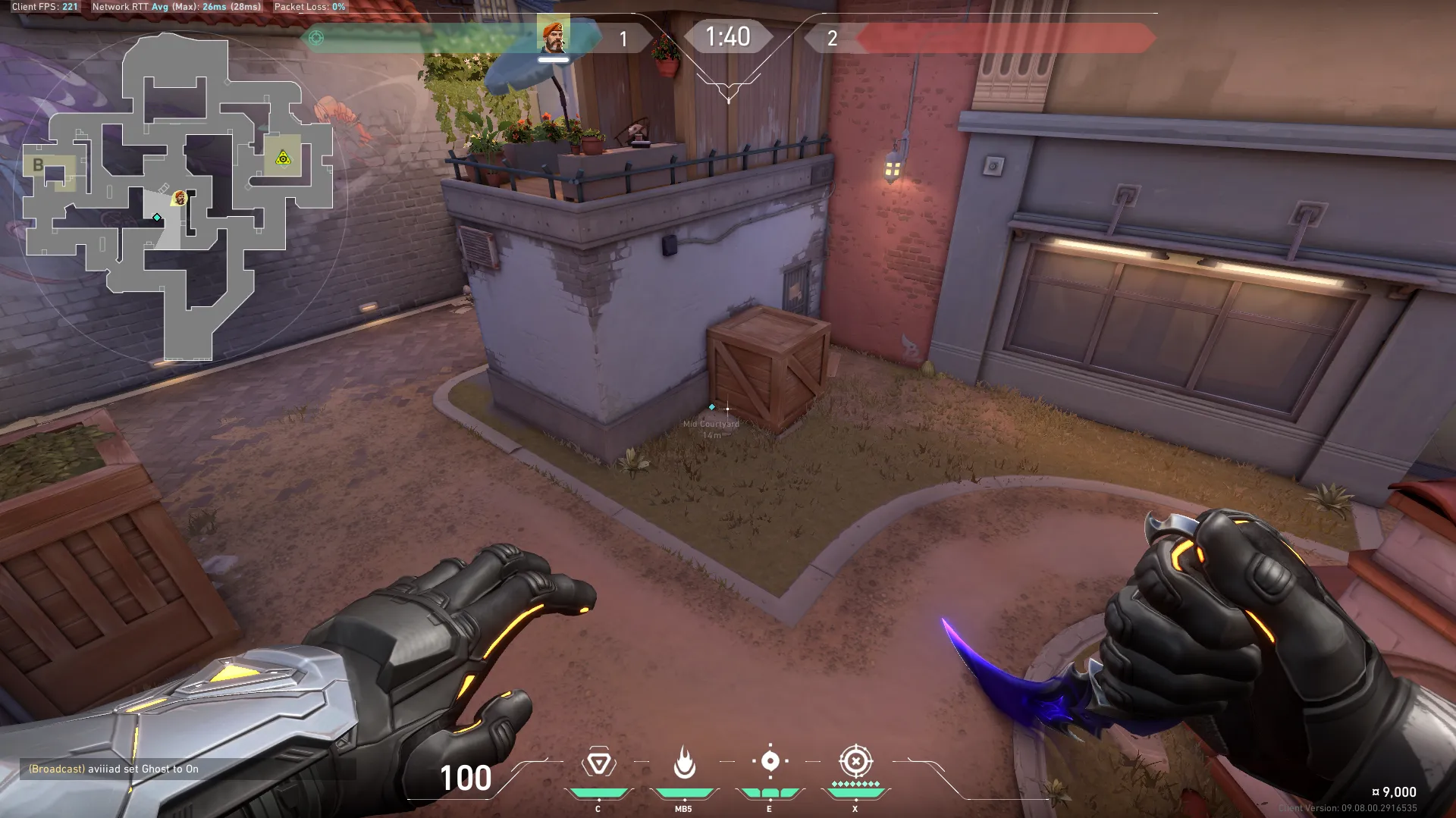 Brimstone Incendiary on Sunset Attack Site A — step 2 of 5: Aim — line up the shot