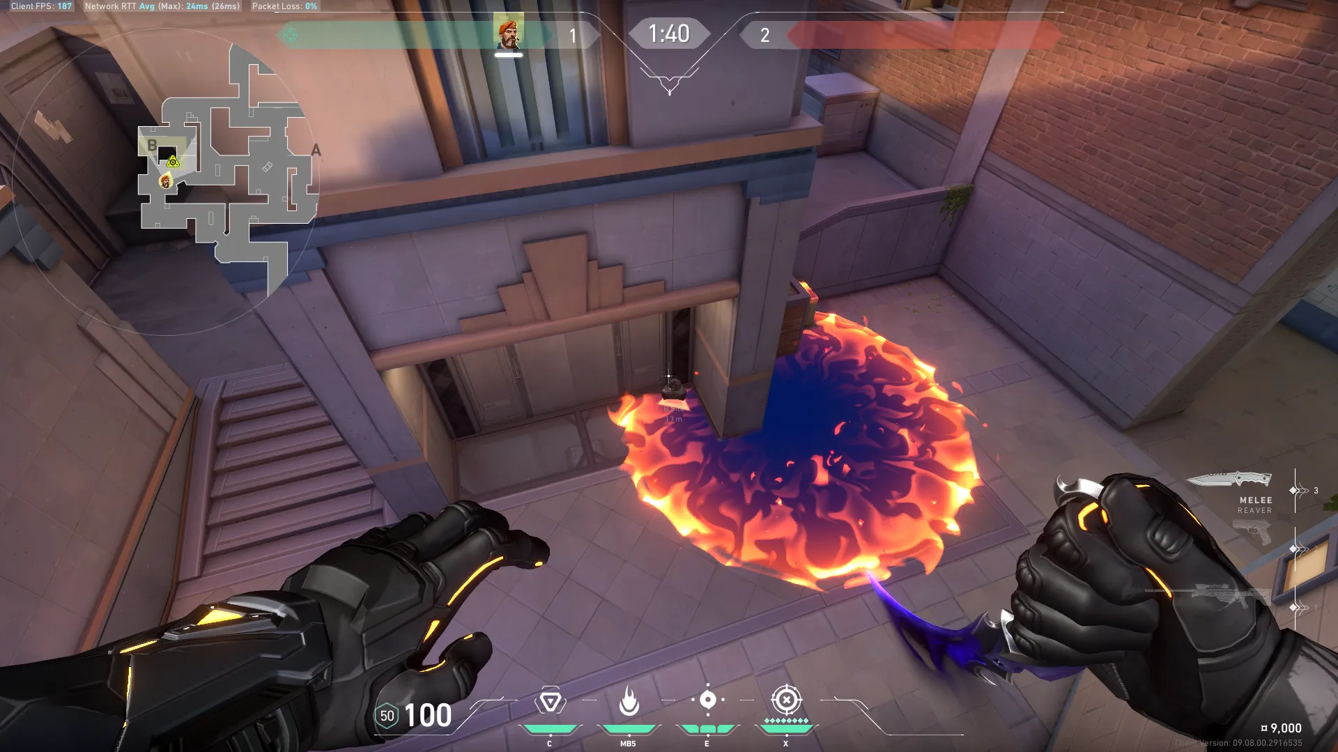 Brimstone Incendiary on Sunset Defense Site B — step 5 of 5: Result