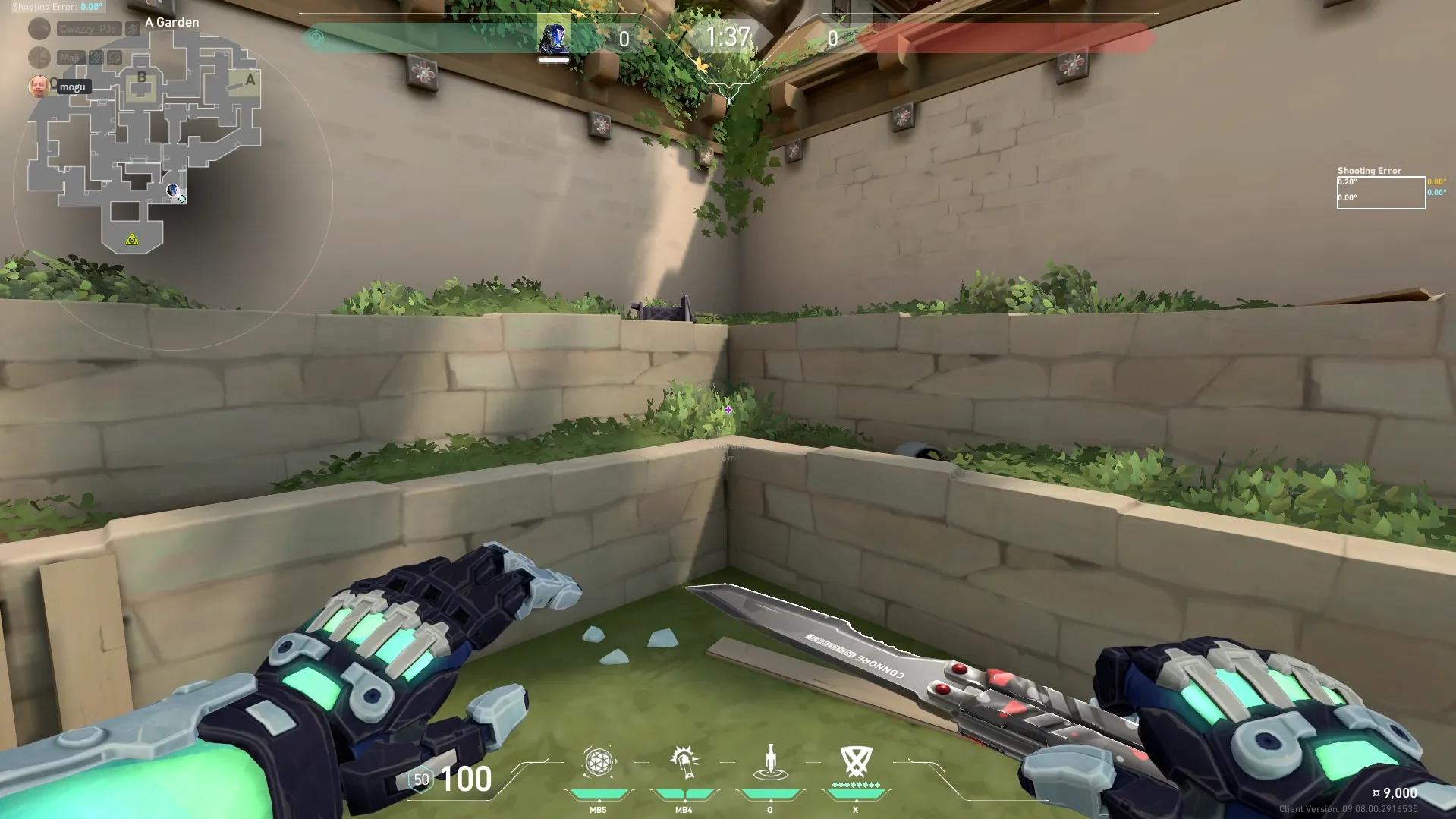 KAY/O Zero_Point on Haven Attack Site A — step 1 of 3: Position — where to stand