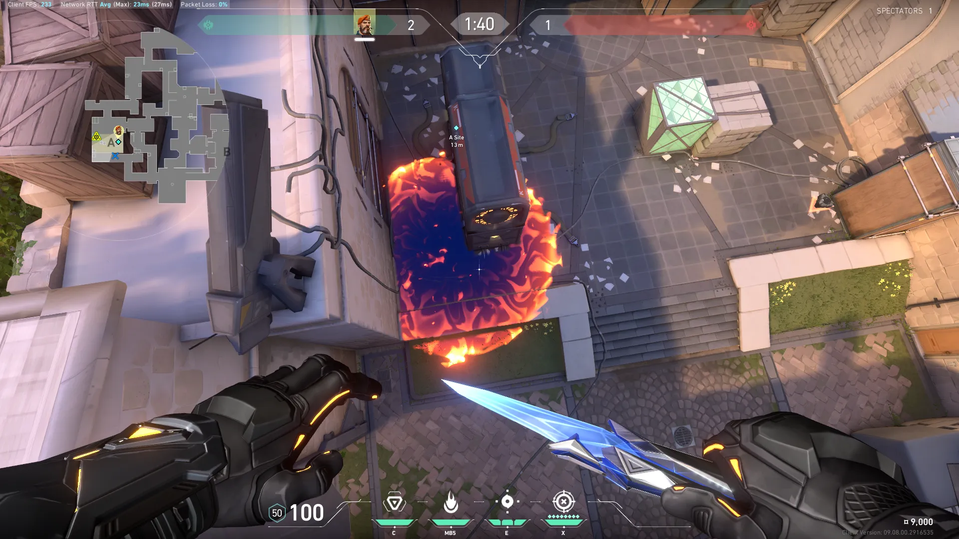 Brimstone Incendiary on Ascent Defense Site A — step 3 of 3: Result