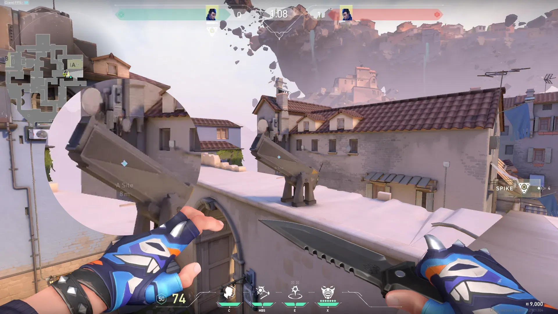 Yoru Blindside on Ascent Attack Site A — step 5 of 5: Result
