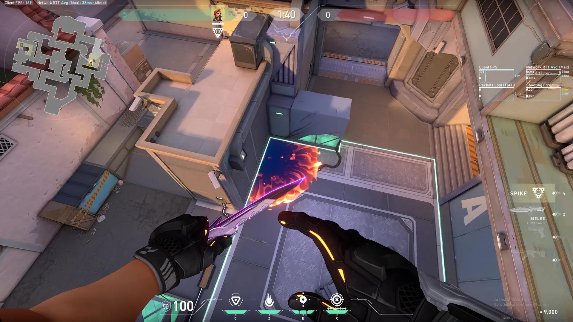 Brimstone Incendiary on Sunset Defense Site A — step 3 of 3: Result
