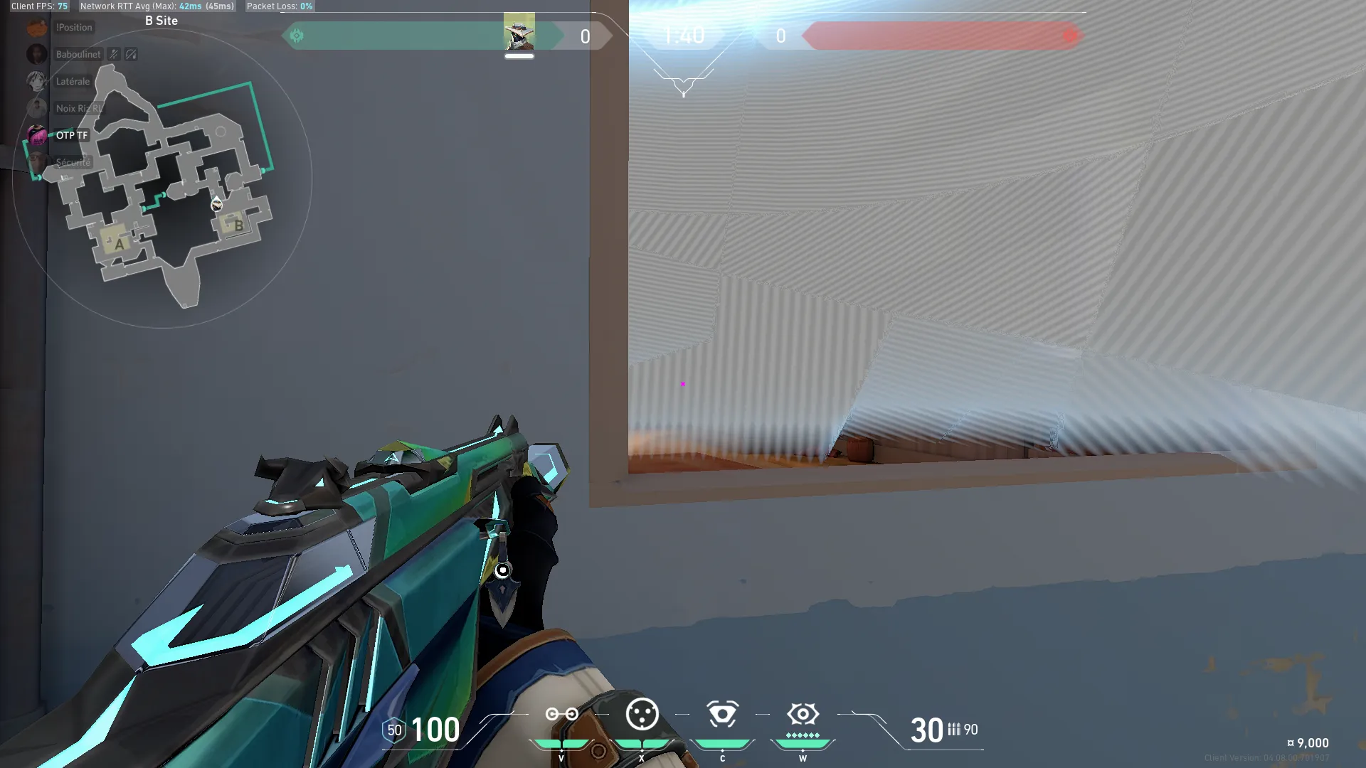 Cypher Cyber Cage on Bind Defense Site B — step 3 of 3: Result