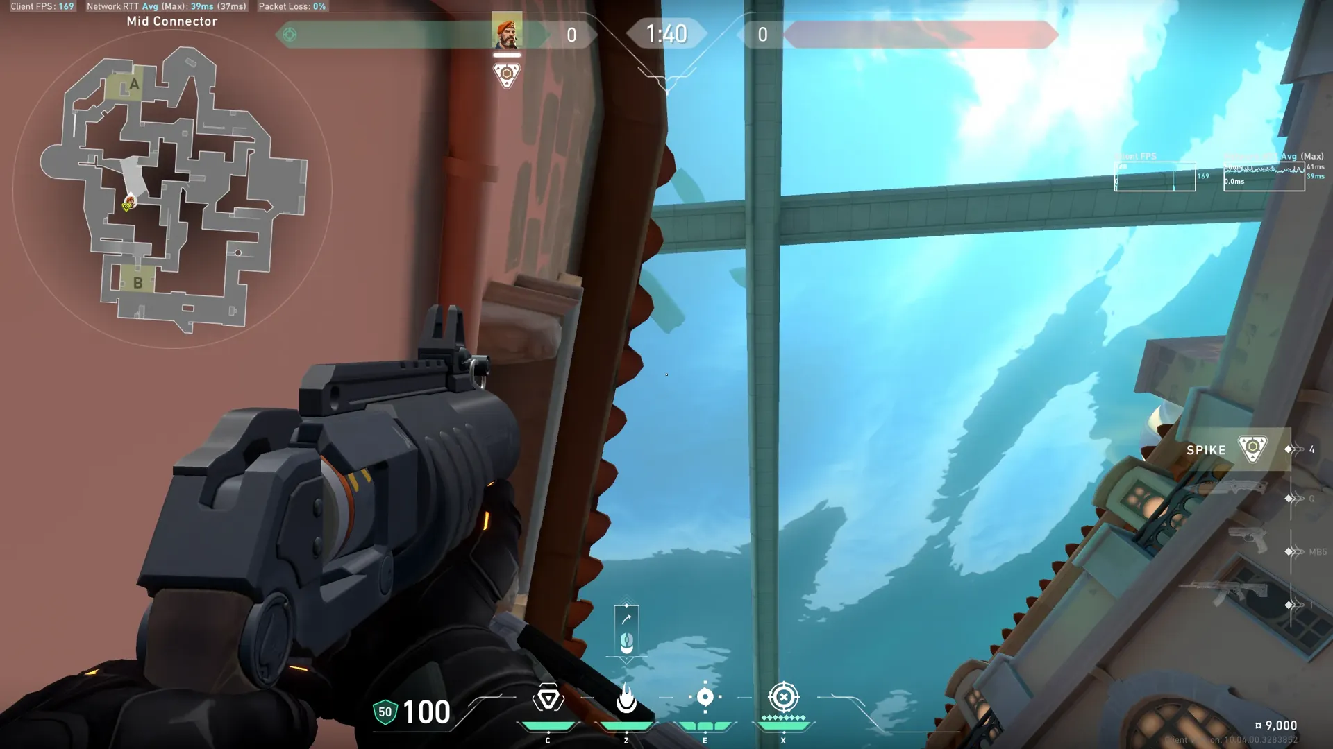 Brimstone Incendiary on Pearl Defense Site A — step 2 of 3: Aim — line up the shot
