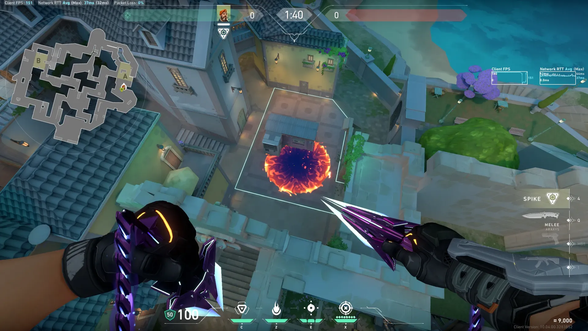 Brimstone Incendiary on Pearl Defense Site A — step 3 of 3: Result