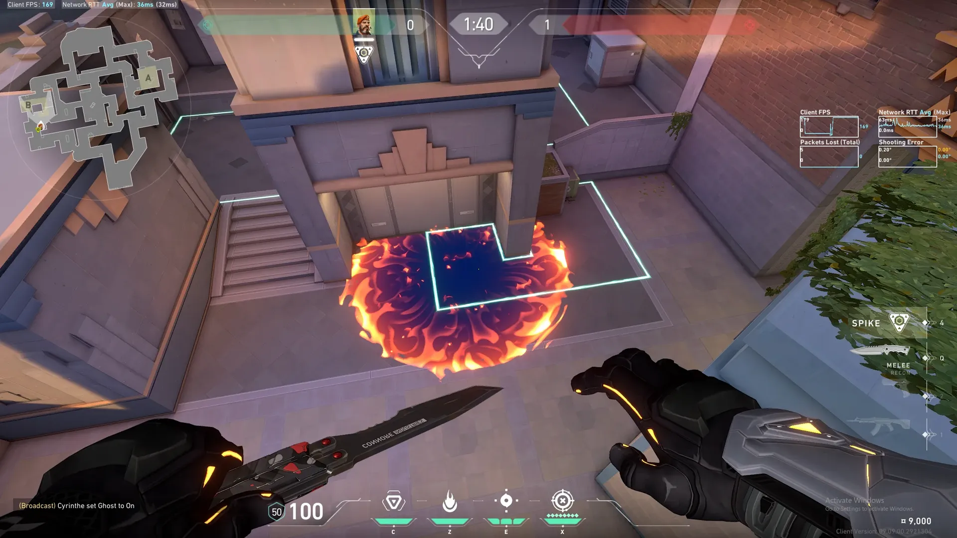 Brimstone Incendiary on Sunset Defense Site B — step 3 of 3: Result