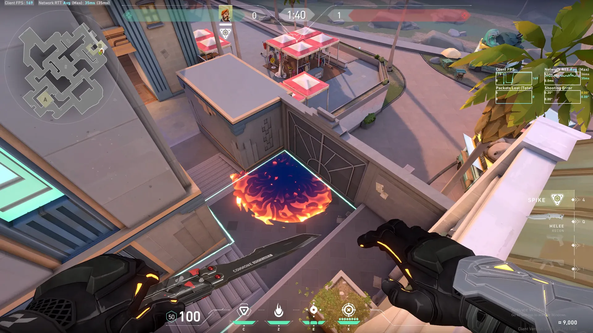 Brimstone Incendiary on Sunset Defense Site B — step 3 of 3: Result